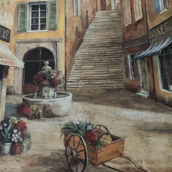 Hotel, cafe de la place! Print. - Picture 2 of 9